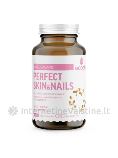 ECOSH Perfect skin and nails kaps. N90, 90 vnt. | internetinevaistine.lt