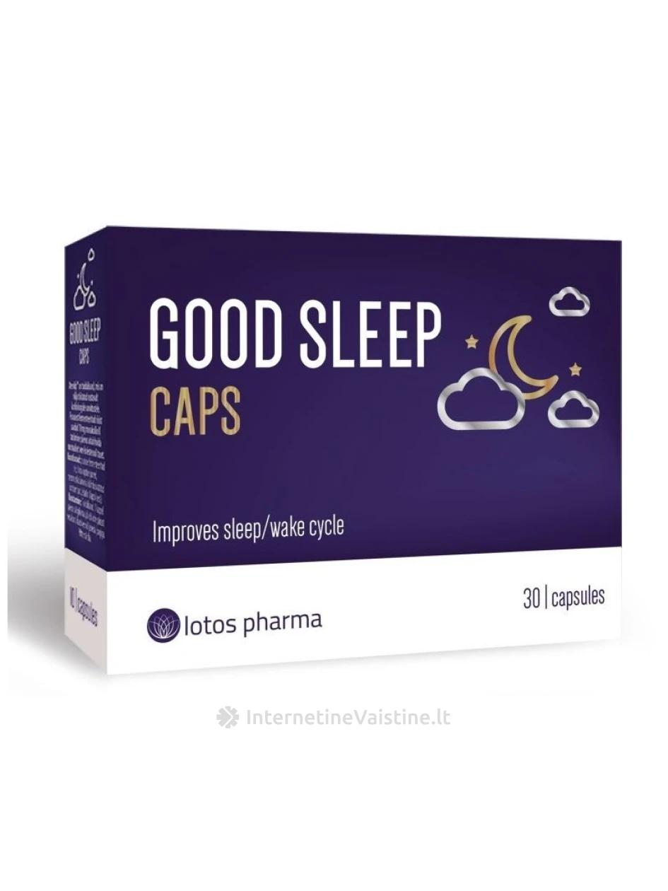 GOOD SLEEP kaps. N30, N30 | internetinevaistine.lt