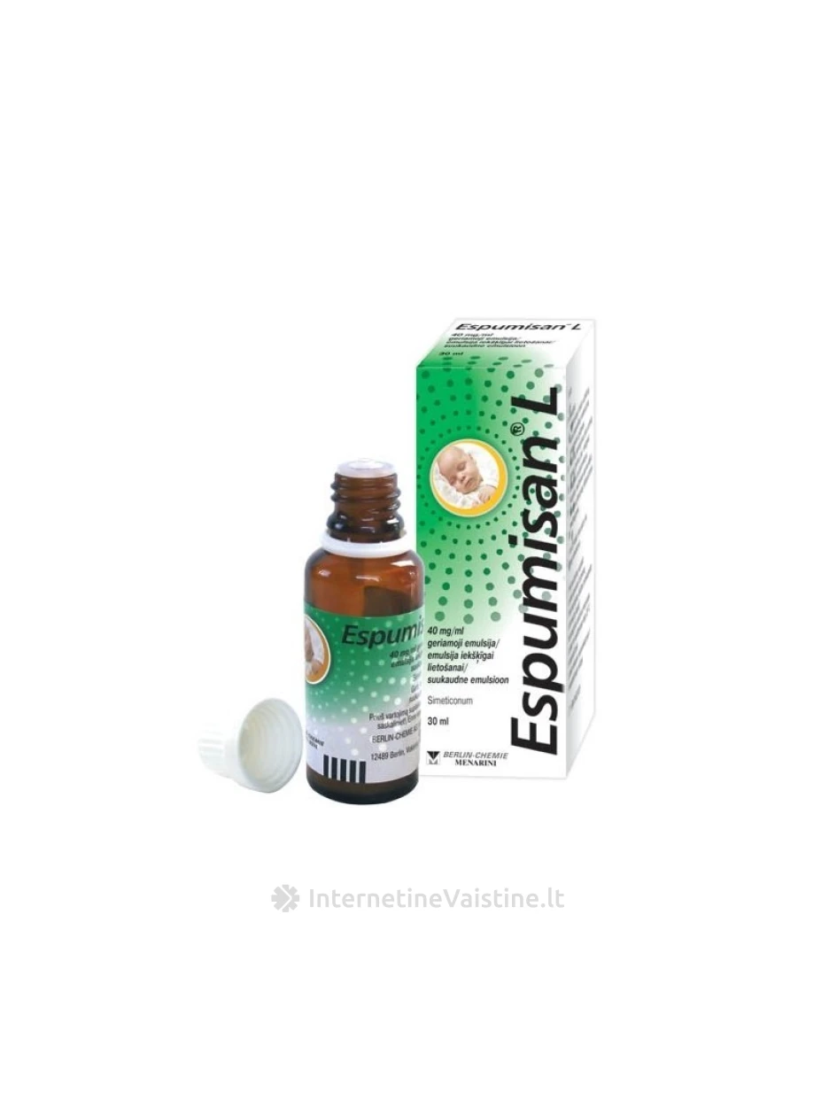 ESPUMISAN L 40mg/ml emuls. 30ml | internetinevaistine.lt