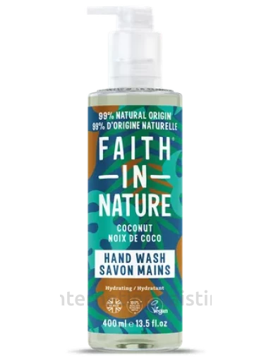 FAITH IN NATURE losjonas rankoms ir kūnui kokosų, 400 ml | internetinevaistine.lt