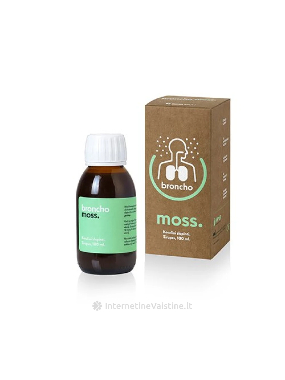 BRONCHOMOSS MIKST. 100ML, Vnt | internetinevaistine.lt