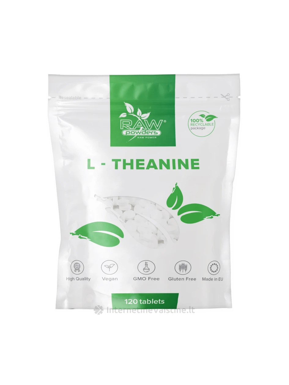 L-teaninas (200 mg 120 tablečių), N1 | internetinevaistine.lt