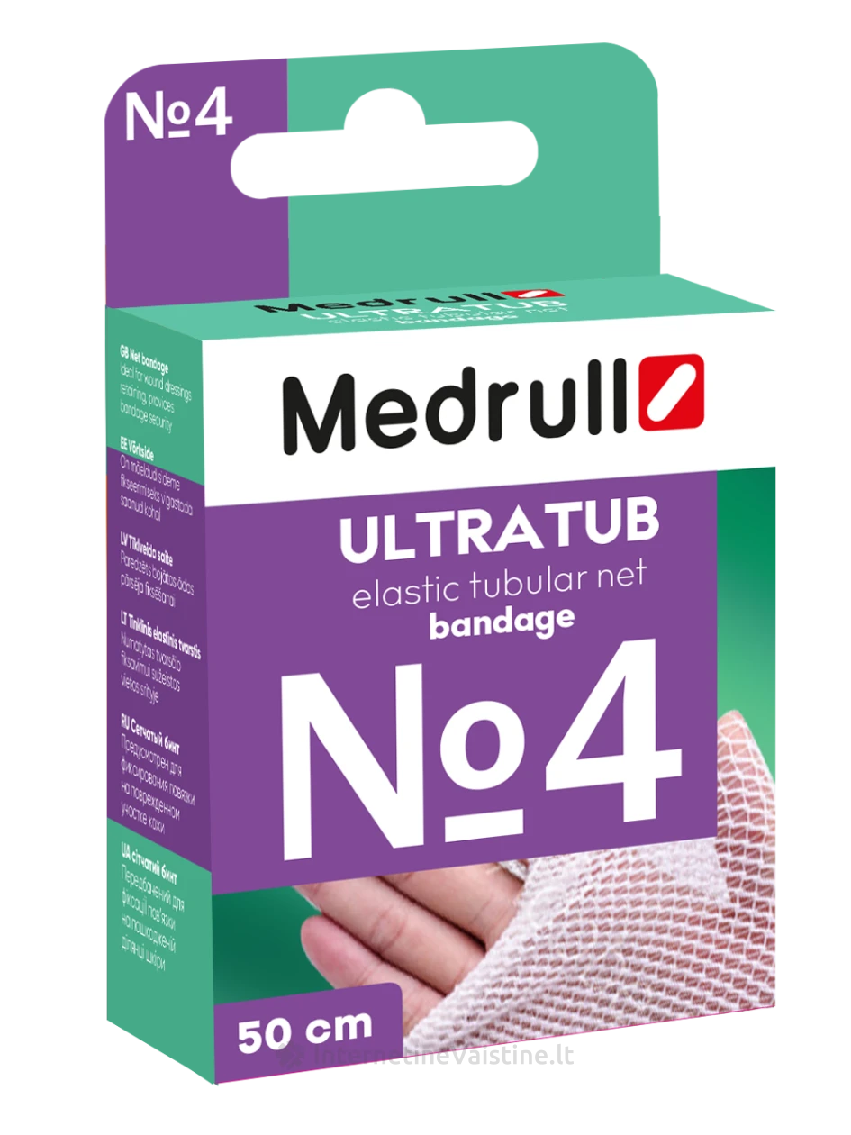 Elastinis tinklinis tvarstis "Ultratube" Nr.4 | internetinevaistine.lt