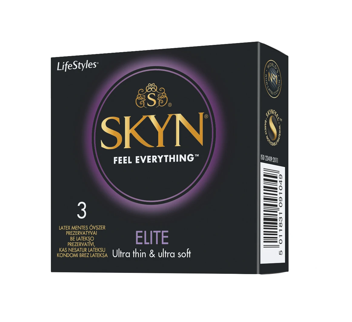 LIFESTYLES SKYN Elite prezervatyvai, N3