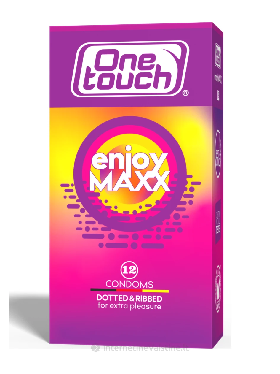 Prezervatyvai One Touch EnjoyMaxx 12 vnt. | internetinevaistine.lt