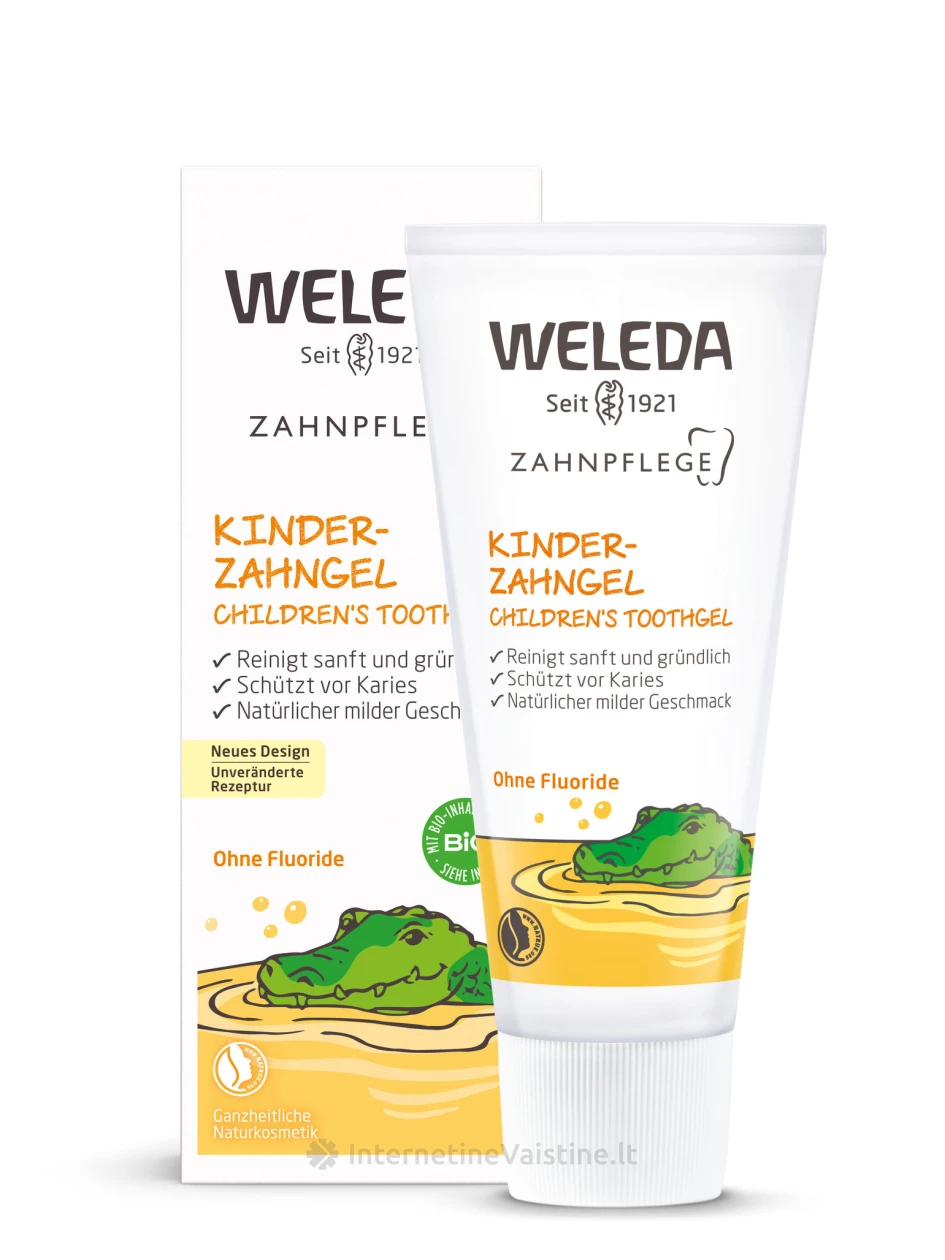 WELEDA gelis pieniniams dantims, 50 ml | internetinevaistine.lt