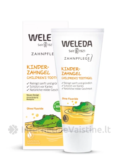 WELEDA gelis pieniniams dantims, 50 ml | internetinevaistine.lt