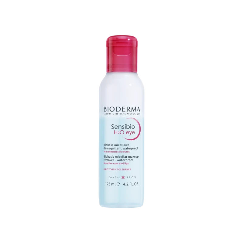 BIODERMA SENSIBIO H2O akių makiažo valiklis, 125 ml, N1
