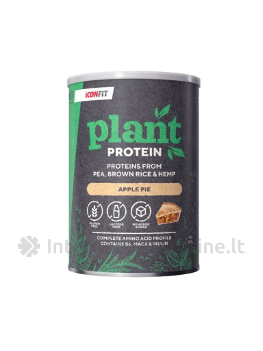 ICONFIT, Augaliniai baltymai - Obuolių pyrago, 480g, Vnt | internetinevaistine.lt