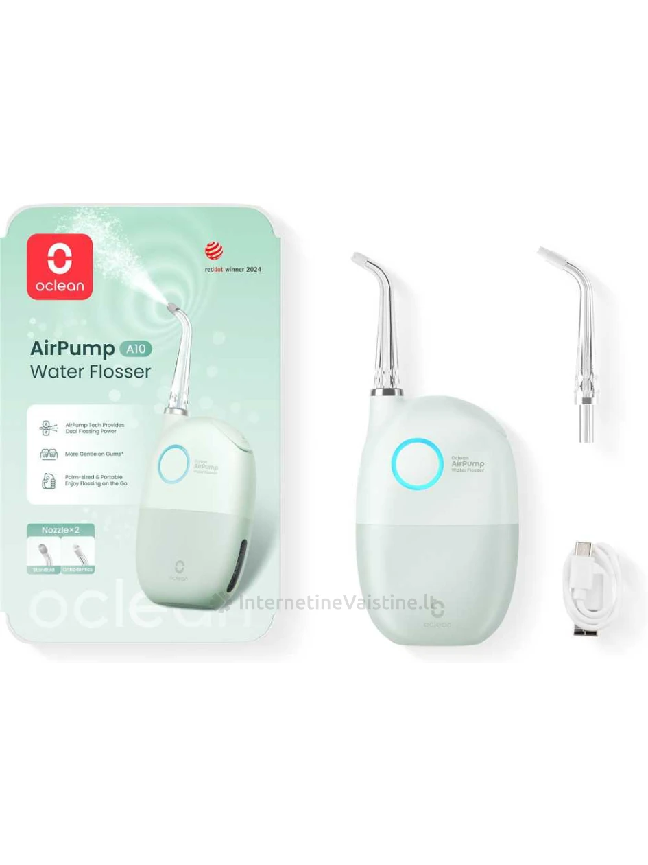 OCLEAN A10 Green burnos irigatorius N1, Vnt | internetinevaistine.lt