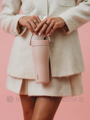 EQUA CARRY puodelis Rose, 600 ml | internetinevaistine.lt