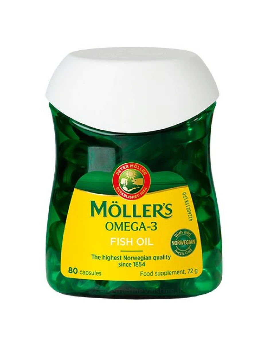 MOLLER`S žuvų taukai kaps., N80 | internetinevaistine.lt