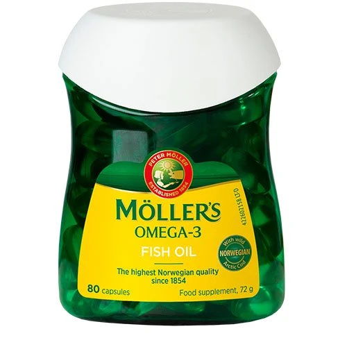 MOLLER`S žuvų taukai kaps. N80