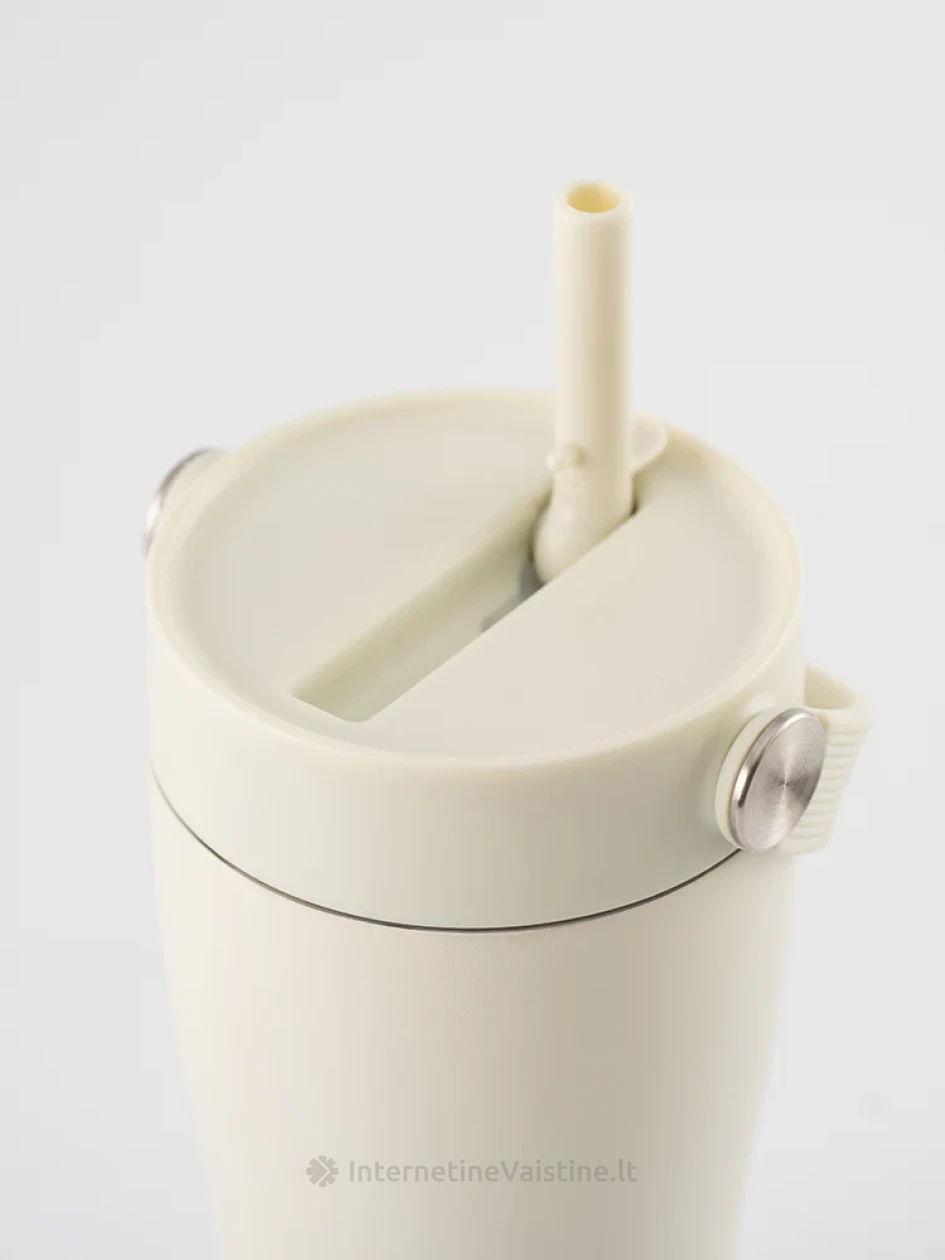 EQUA CARRY puodelis Off-White, 600 ml | internetinevaistine.lt