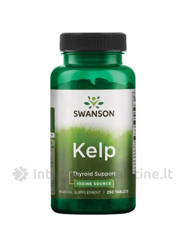 SWANSON, Kelp (Jodas) 225MCG, 250 tablečių, N1 | internetinevaistine.lt