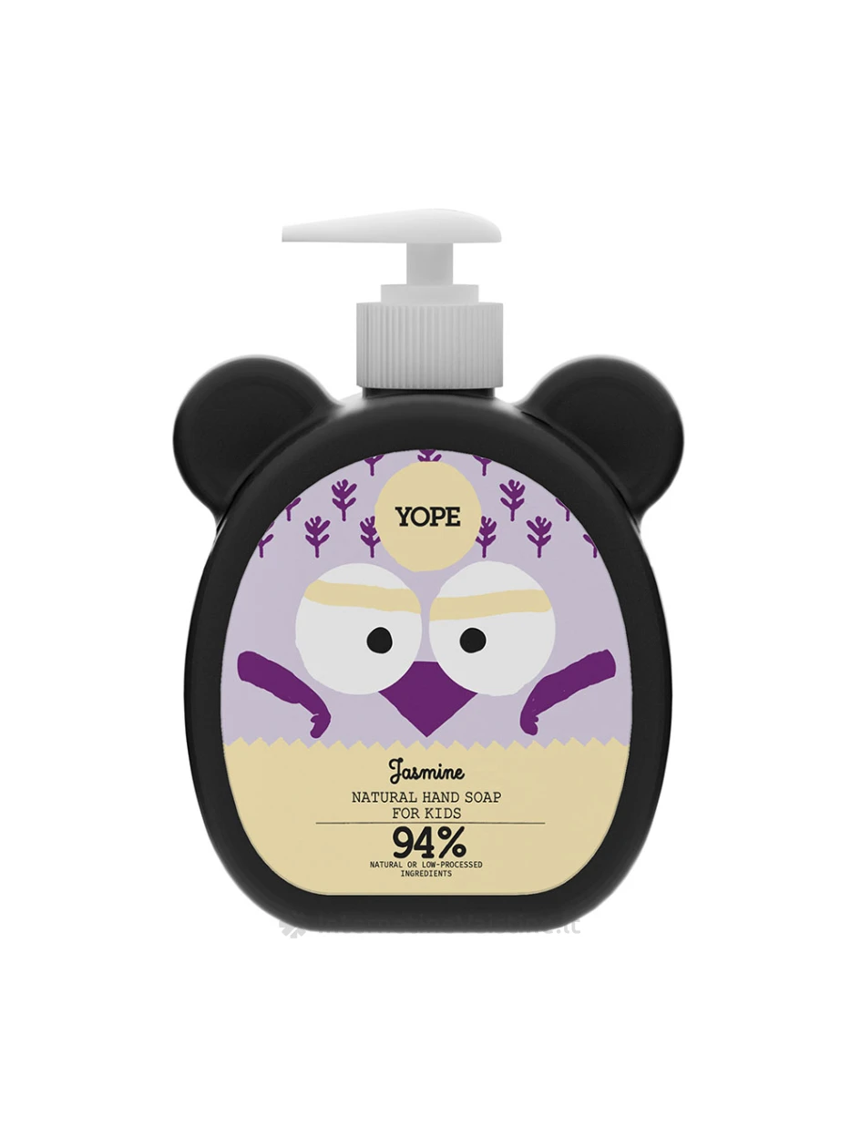 YOPE natūr. rankų muilas vaik. Jazminas, 400 ml, Vnt | internetinevaistine.lt