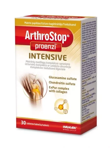 PROENZI ARTHROSTOP maisto papildas INTENSIVEM, tab. N30