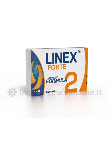 LINEX maisto papildas FORTE, 14 kaps., 14 kaps. | internetinevaistine.lt