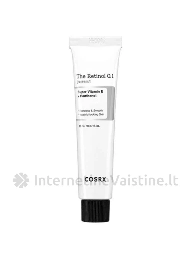COSRX The Retinol 0.1 kremas veidui, 20 ml, Vnt | internetinevaistine.lt