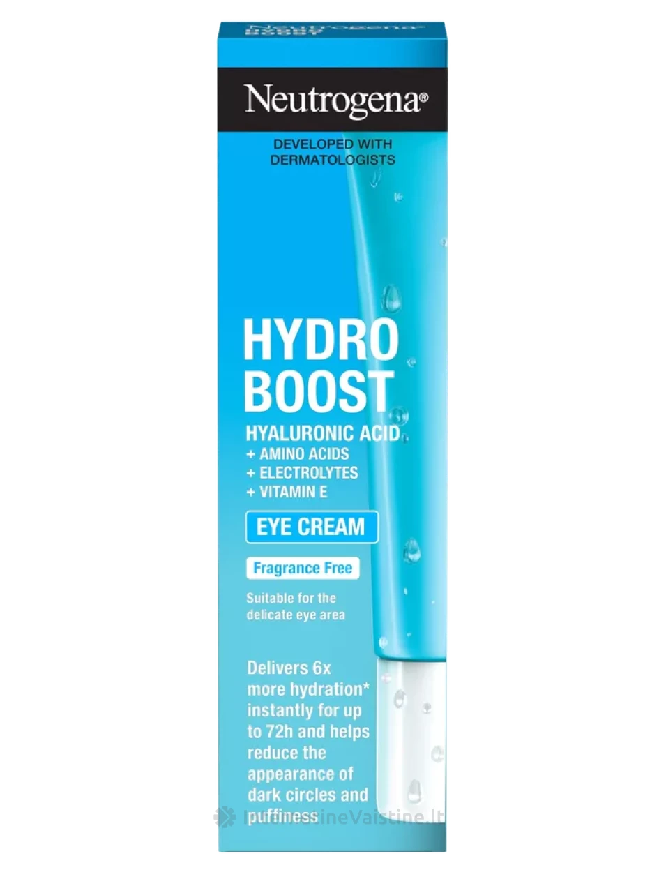 NEUTROGENA Hydro Boost paakių kremas, 15 ml, 15 ml | internetinevaistine.lt