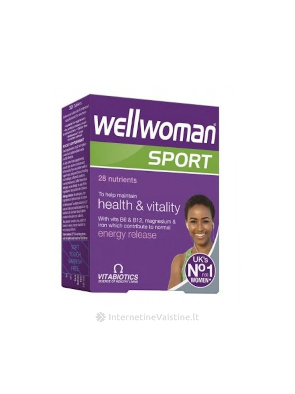 WELLWOMAN SPORT TAB. N30, N30 | internetinevaistine.lt
