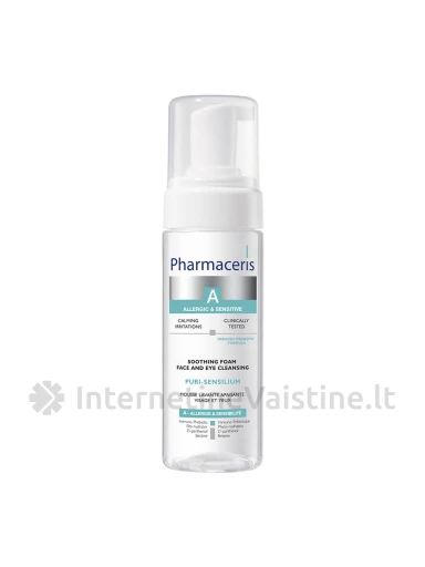 PHARMACERIS A,PURI-SENSILIUM 150ml šveln.veido prausimosi putos, N1 | internetinevaistine.lt