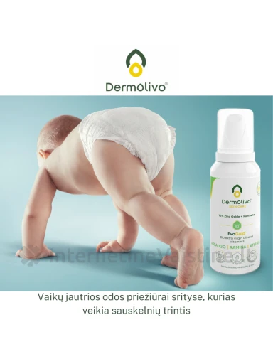 DERMOLIVO putos su cinku ir pantenoliu, 100 ml, Vnt | internetinevaistine.lt