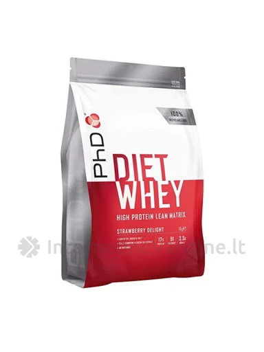 PhD Diet Whey 1KG Strawberry Delight, N1 | internetinevaistine.lt