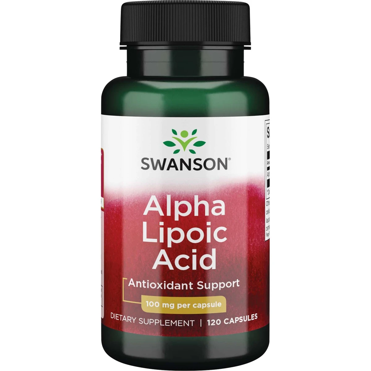 SWANSON, Alfa lipoinė rūgštis 100MG kaps., N120