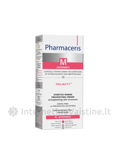 PHARMACERIS M,FOLIACTI 150ml kremas saugantis nuo strijų, N1 | internetinevaistine.lt