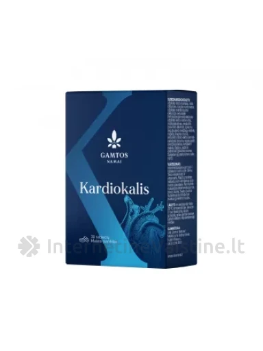 KARDIOKALIS tab. N30 | internetinevaistine.lt
