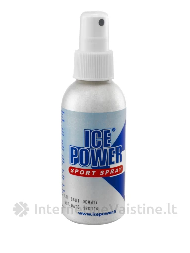 Ice Power SPORT SPRAY - šaldantis purškalas, 125ml | internetinevaistine.lt