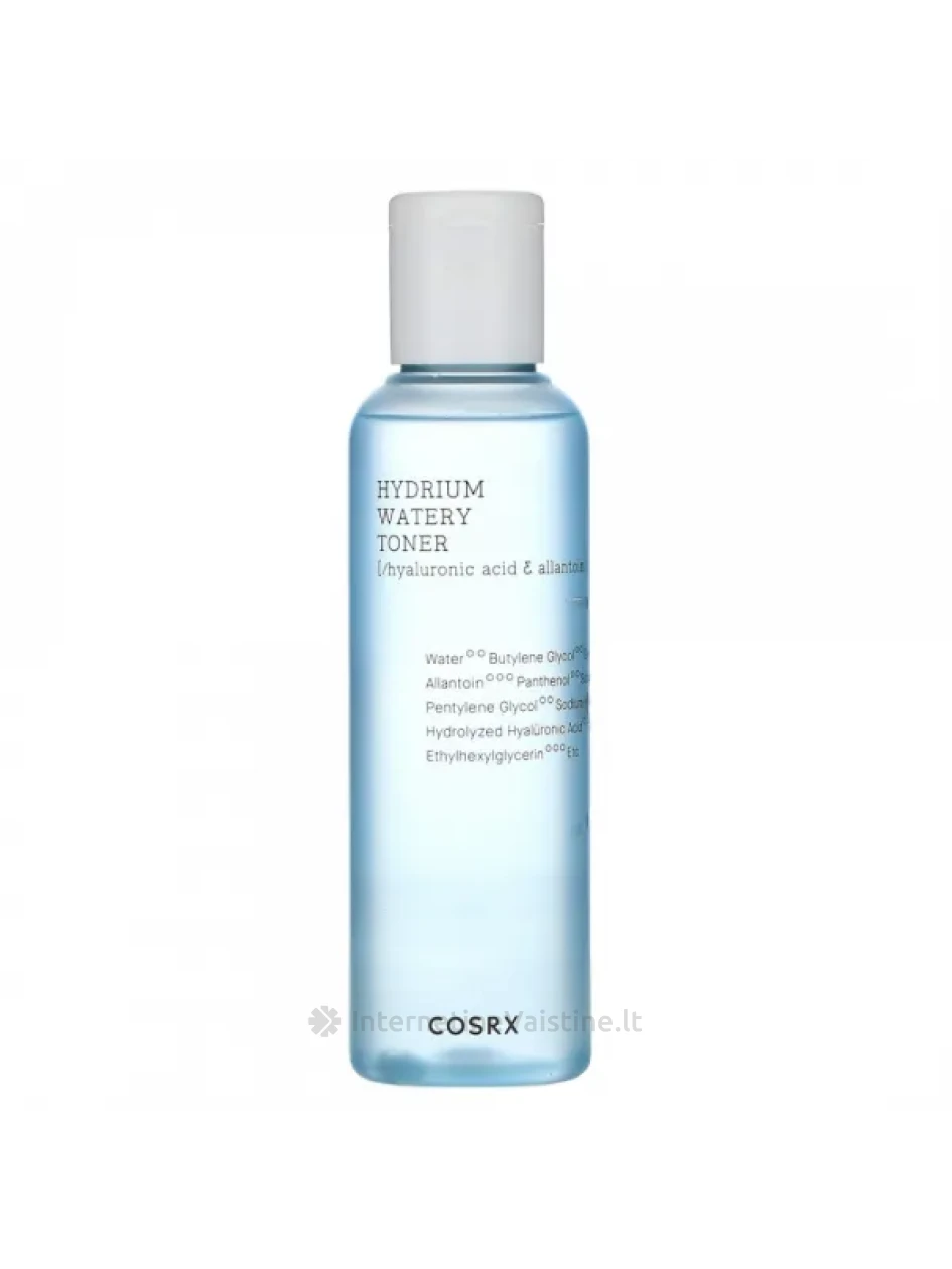 COSRX Hydrium Watery Toner toneris, 150 ml, Vnt | internetinevaistine.lt