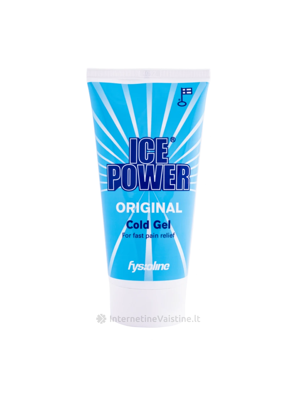 Ice power COLD GEL - šaldomasis gelis, 150ml | internetinevaistine.lt