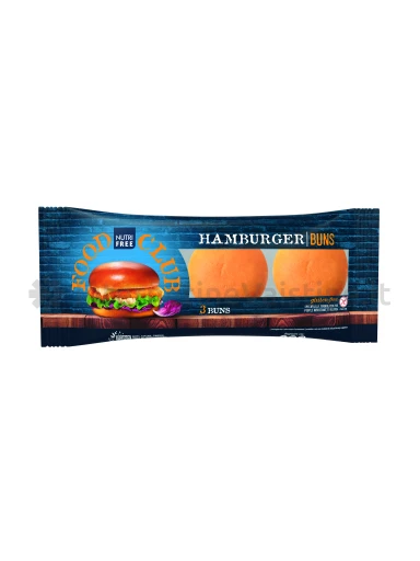 NUTRIFREE HAMBURGER BUNS - bandelės hamburgeriams be glitimo, 110g | internetinevaistine.lt