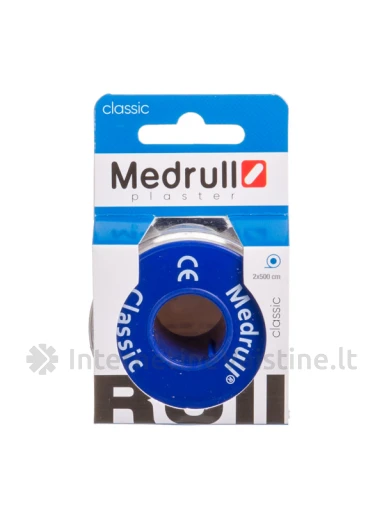 Medrull pleistras rulonėlyje 2cm x 500cm | internetinevaistine.lt