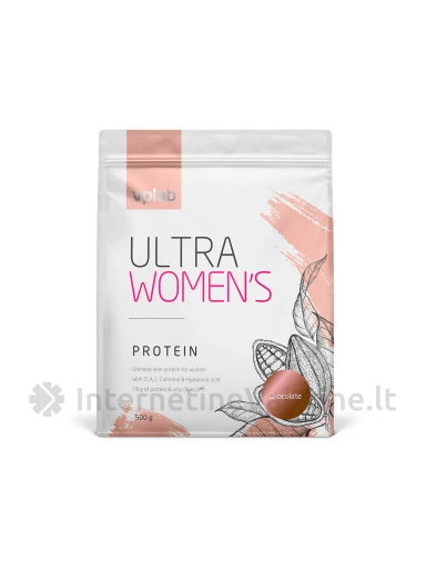 VPLab Ultra Women`s Protein Chocolate, 500 g | internetinevaistine.lt