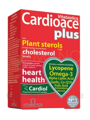 CARDIOACE Plus kaps. N60, 60 vnt. | internetinevaistine.lt
