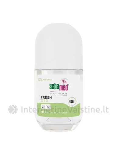 SEBAMED gaivus dezodorant „Lime“, 50 ml | internetinevaistine.lt