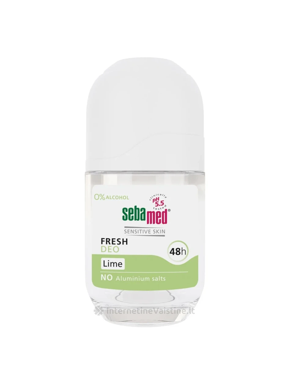 SEBAMED gaivus dezodorant „Lime“, 50 ml | internetinevaistine.lt