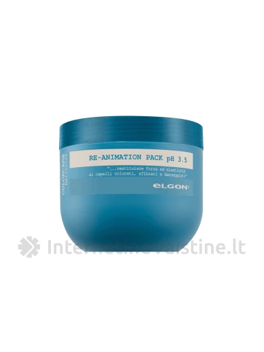 ELGON COLORCARE kaukė dažytiems plaukams RE-ANIMATION PACK MASK pH 3.5, 300 ml, Vnt | internetinevaistine.lt