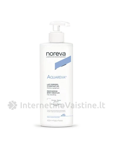 AQUAREVA kremas kūnui drėk., 400 ml, Vnt | internetinevaistine.lt