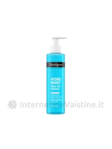 NEUTROGENA HYDRO BOOST AQUA bekvapis valomasis gelis, 200 ml, Vnt | internetinevaistine.lt