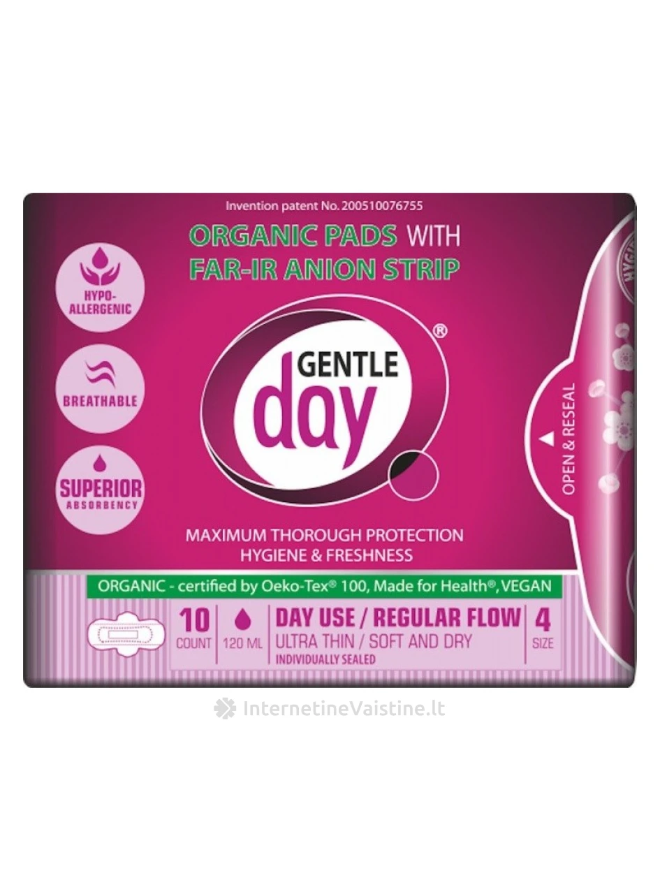 PAKETAI GENTLE DAY FAR-IR ANION DIEN. N10 | internetinevaistine.lt