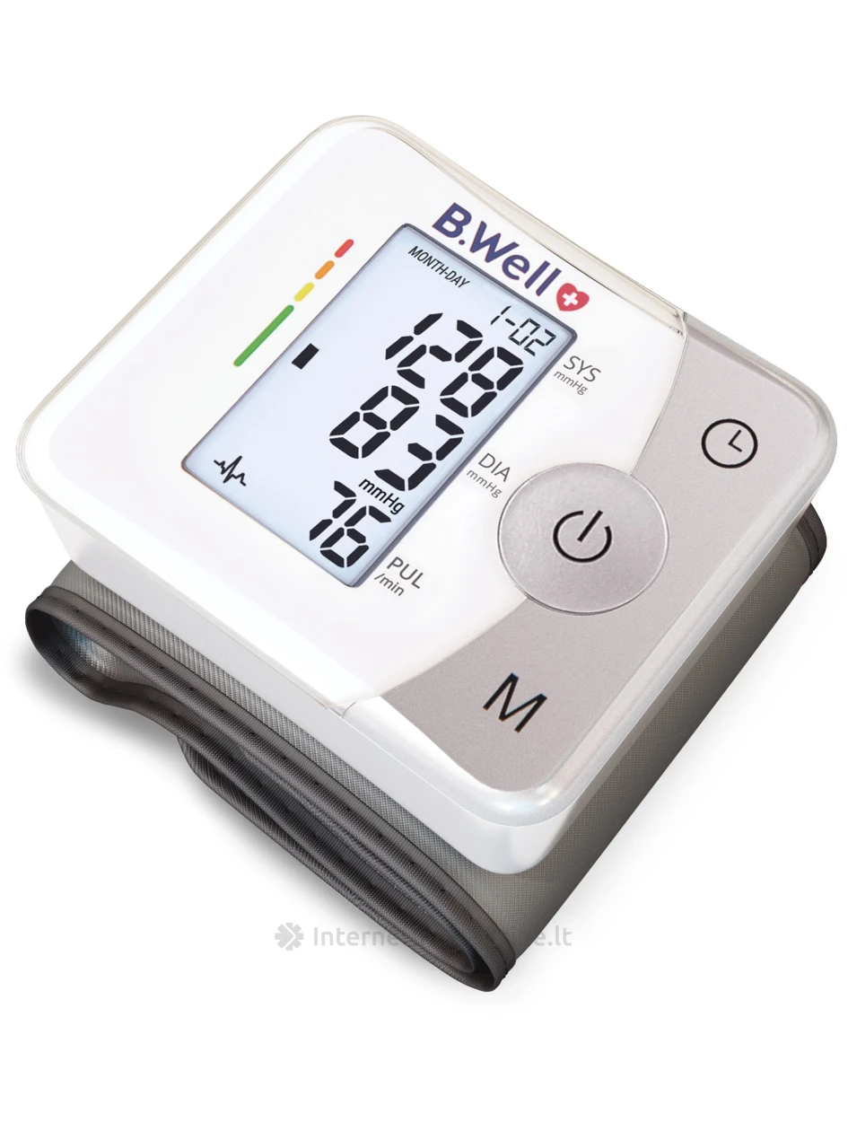 B.WELL MED-57 RIEŠINIS KRAUJOSPŪDŽIO MATUOKLIS, N1 | internetinevaistine.lt