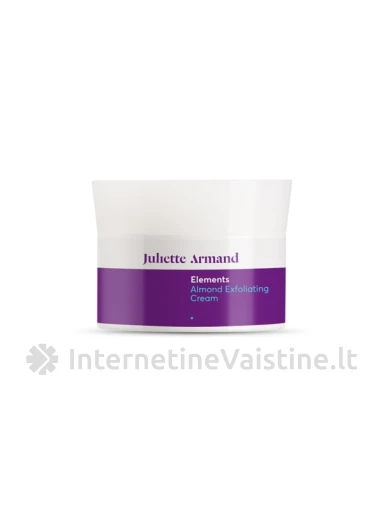 Juliette Armand Almond Exfoliating cream - Eksfoliuojantis kūno šveitiklis su migdolais 200ml, N1 | internetinevaistine.lt