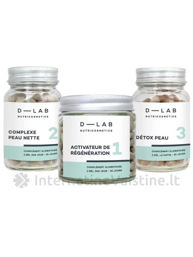 D-LAB Nutricosmetics - Maisto papildų kompleksas, tobulai odai ,,Programme Peau-Parfaite", N1 | internetinevaistine.lt
