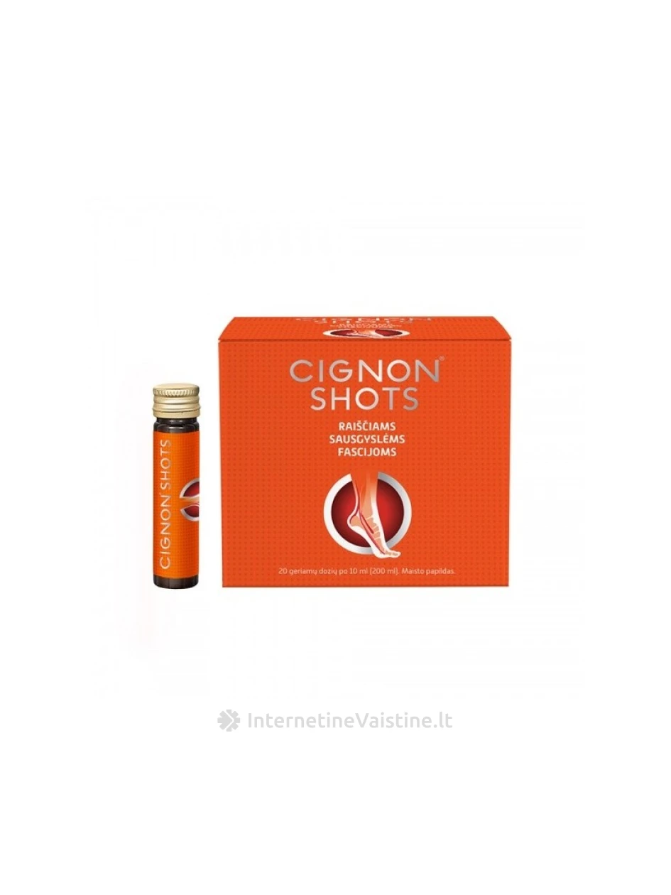 CIGNON Shots skyst. N20 | internetinevaistine.lt