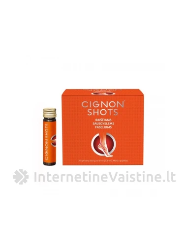 CIGNON Shots skyst. N20 | internetinevaistine.lt