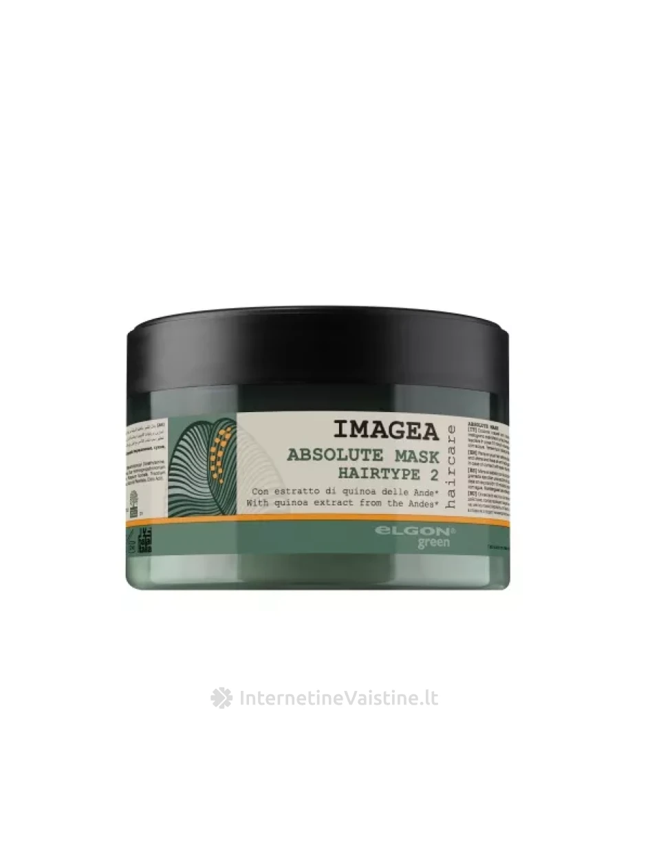 ELGON natūrali kaukė dažytiems plaukams IMAGEA ABOSLUTE MASK, 200 ml | internetinevaistine.lt